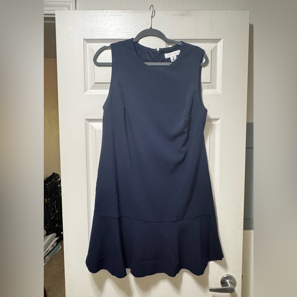 Lark & Ro Women's Navy Sleeveless Mini Dress